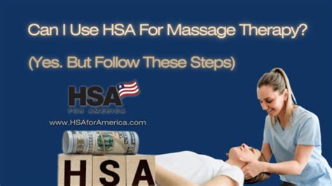 can i use my hsa for massage envy